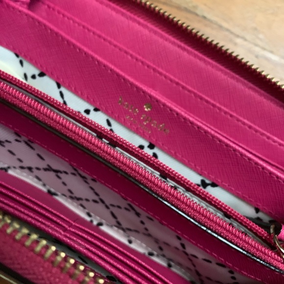 SOLD❤️Kate Spade Pink Neda Newbury Lane Wallet - Picture 3 of 4